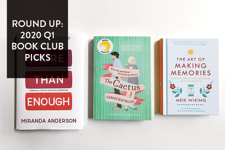 Round Up: 2020 Q1 Paper + Craft Pantry Book Club Picks