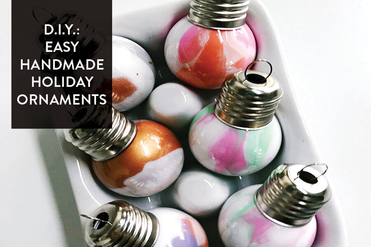 D.I.Y.: Easy Handmade Holiday Ornaments