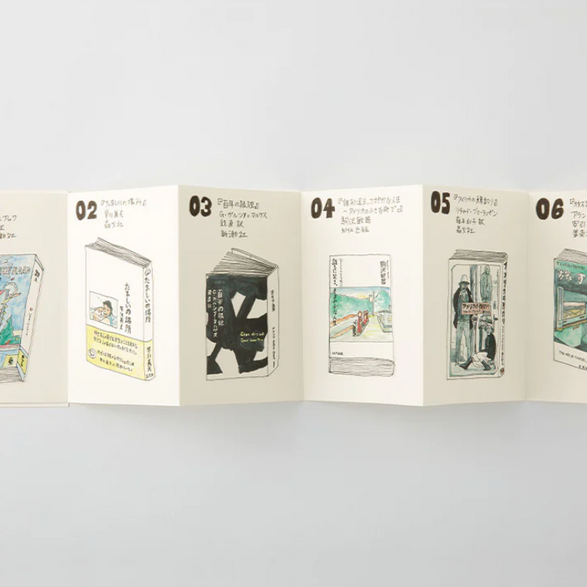 Traveler's Passport Notebook 018 - Accordion Fold Paper Refill