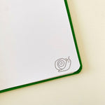 Multi-Paper Notebook: Green Color Block