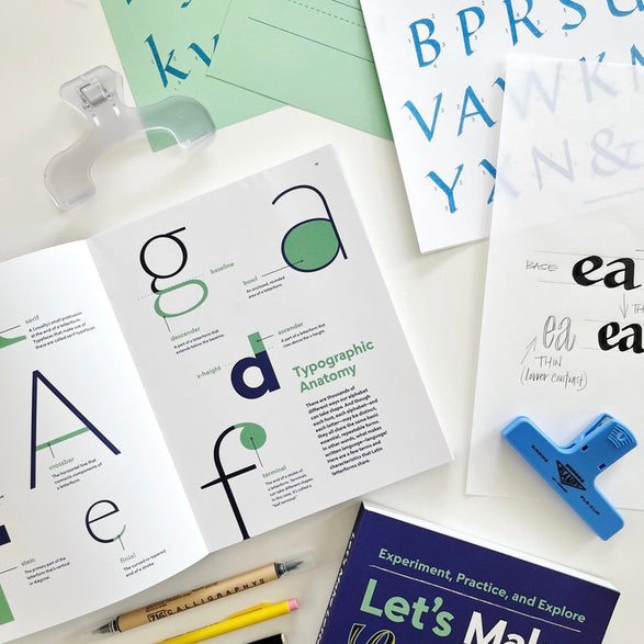 07.11.26 Lettering Basics for Journaling Workshop Ticket (In-Studio)