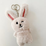 Dottie Bunny Plushie Keychain