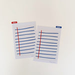 A6 Planner Pencil Board: Notebook Paper