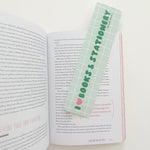 I Heart Books + Stationery Bookmark
