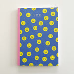 Blank Notebook: Smiley Face Pattern
