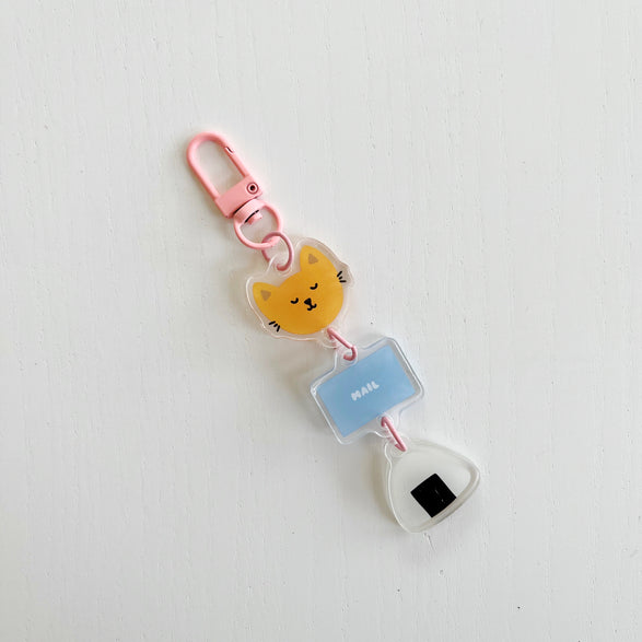 Bag Charm Keychain: Cat