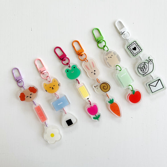 Bag Charm Keychain: Bunny