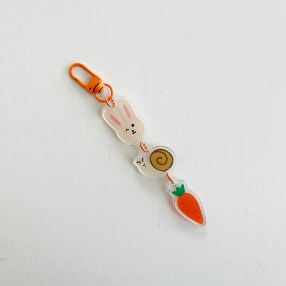Bag Charm Keychain: Bunny