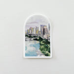 Sunset Arch Sticker