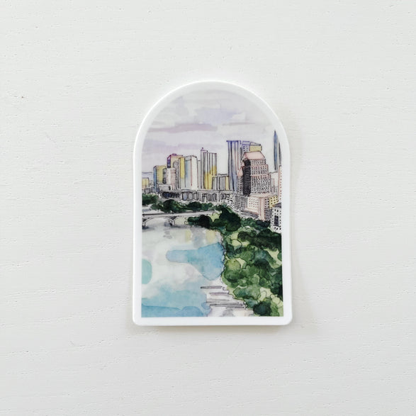 Sunset Arch Sticker