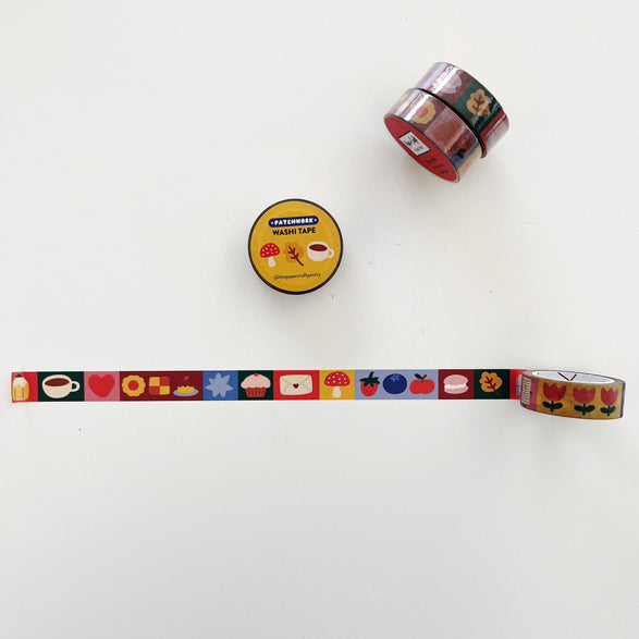 Patchwork Washi Tape - 15mm