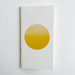 Blank Slim Notebook - Yellow Gradient