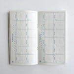 Two Week Undated Planner - Yellow Gradient