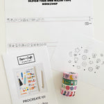 08.08.26 Design Your Own Washi Tape Workshop Ticket (In-Studio)