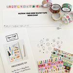 08.08.26 Design Your Own Washi Tape Workshop Ticket (In-Studio)