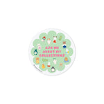 Ask Me About My Collections Sticker
