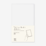 MD B6 Slim Notebook Clear Cover