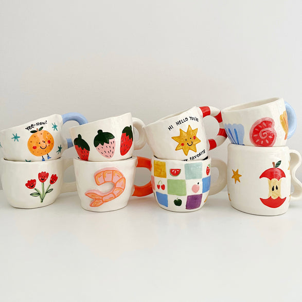 06.28.26 Ceramics: Handbuilt Mugs Workshop Ticket (In-Studio)