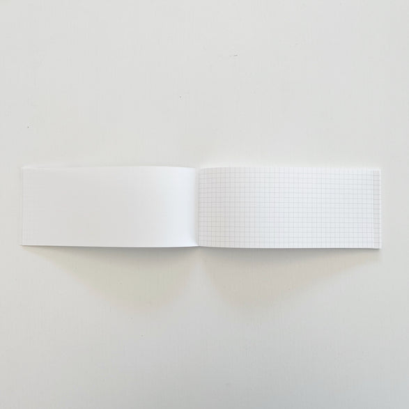 Horizontal Fountain Pen Notepad - Graph