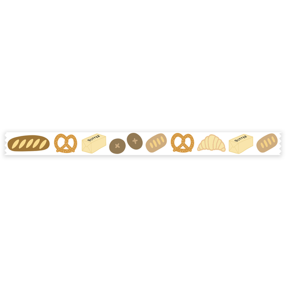 Bread & Butter Washi Tape - 15mm