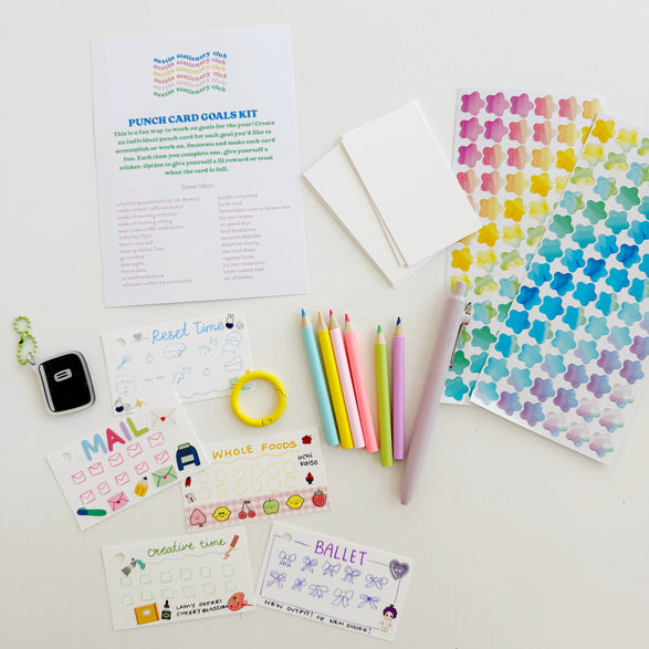 ASC New Year Journaling + Punch Card Craft Kit
