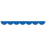 Blue Scalloped Die Cut Washi Tape - 20mm