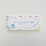 Horizontal Fountain Pen Notepad - Graph