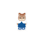 Fancy Squirrel Vinyl Sticker
