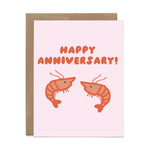 Happy Anniversary Shrimps Card