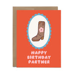 Happy Birthday Partner Card