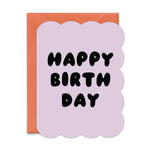 Happy Birthday Lilac Card