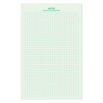 Mint Graph Notepad