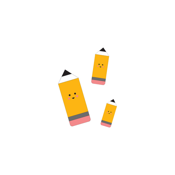 Penny The Pencil Sticker Flakes - Set of 45