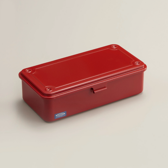 Red Toyo Steel Toolbox (T190)