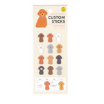 Mini Poodle Sticky Note Set