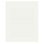MD Cotton Letter Pad - Lined