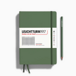 Leuchtturm Graph Notebook: Olive (A5)