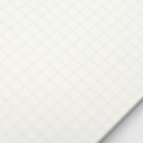 B6 Tiny Grid Brown Notebook - Graph Paper