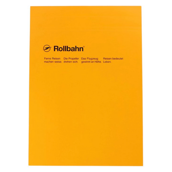 Lined Rollbahn Notepad (A4)