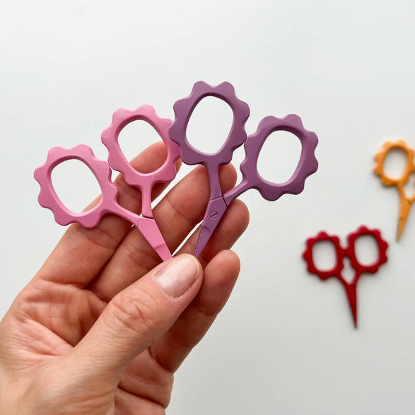 Small Pink Embroidery Snips
