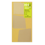Traveler's Regular Notebook 004 - Pocket Sticker Refill