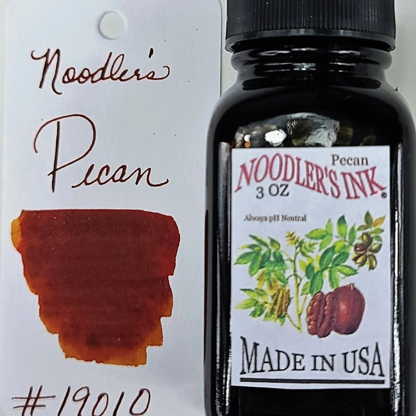 Pecan Noodler's Fountain Pen Ink (3oz)