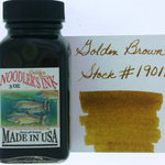 Golden Brown Noodler's Fountain Pen Ink (3oz)