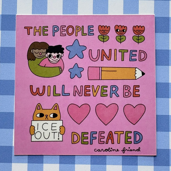The People United Sticker