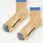 Yellow Blue Girlfriend Socks