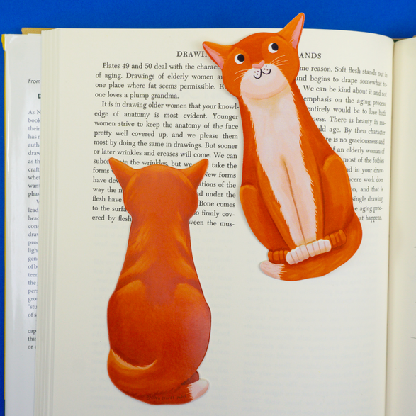 Orange Cat Bookmark