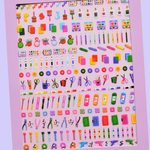 Craft Room Nail Art Sheet