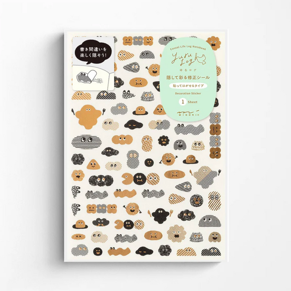 Monster Yuru Log Sticker Sheet