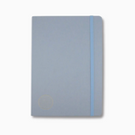 Dot Grid Grey Notebook - Black Paper (B5)