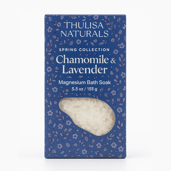 Magnesium Bath Soak: Chamomile & Lavender